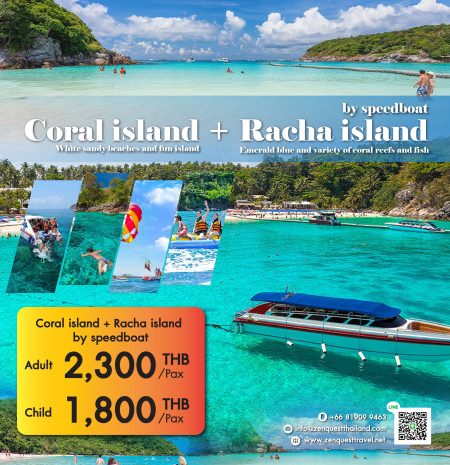 Coral Island & Racha Island One Day Tour